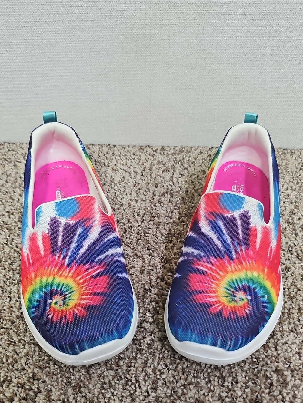 SKECHERS GOWALK JOY TIE-DYE SLIP-ONS BFPM-07-250